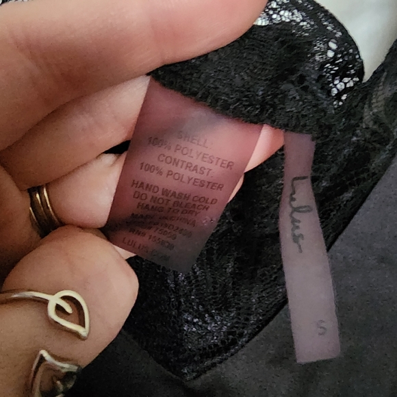 Lulu's lace slip top - Picture 3 of 6